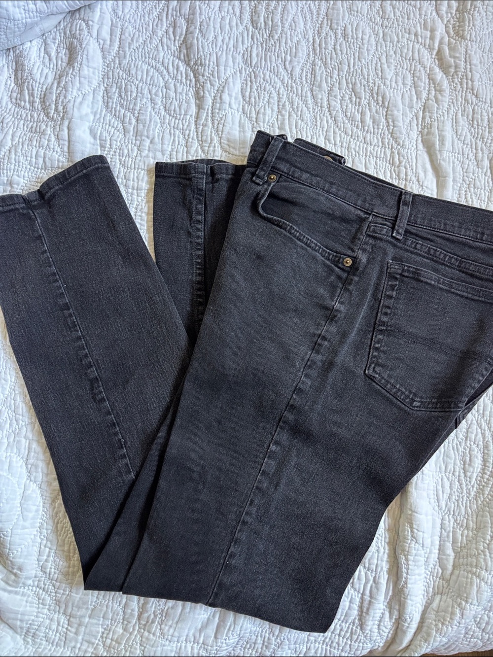 urban pipeline Black Straight Leg Men's Jeans